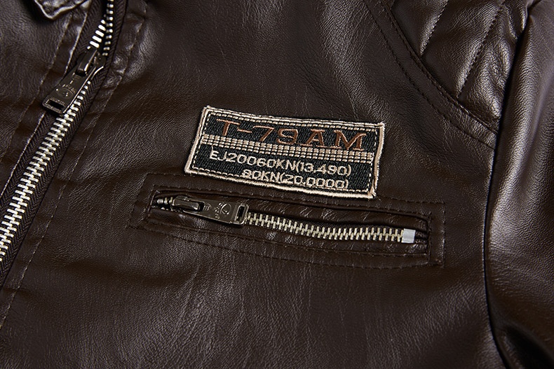 Manteau d'automne et d'hiver pour garçon, doublé polaire, en PU, grande taille, style européen-américain, en cuir._voghion.com