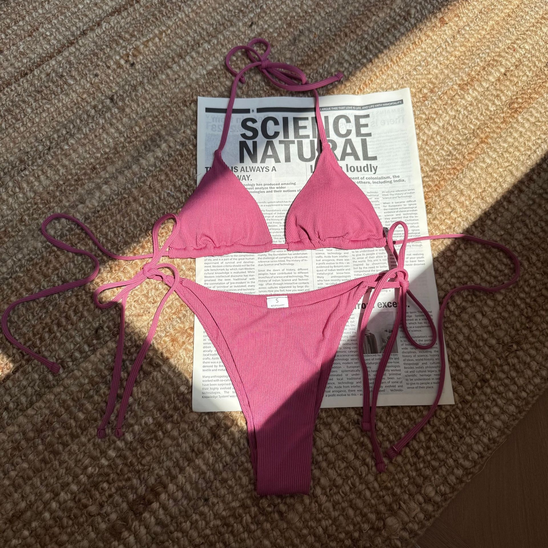 ChicShe 2025 Europäische und amerikanische neue sexy Dreipunkt-Bikini-Badeanzug-Bikini-Kollektion mit schmalem Achselstreifen, zweiteilig, grenzenlos_voghion.com