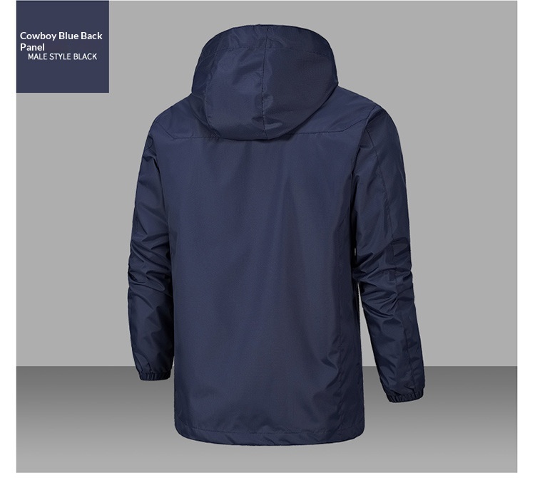 Veste homme/femme coupe-vent imperméable quatre saisons pour la randonnée, printemps/automne, une seule couche_voghion.com