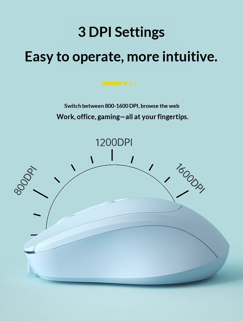 Digitex Digitex Suitable For Laptop Silent Bluetooth Rechargeable Mouse Office Wireless Dual Mode_voghion.com