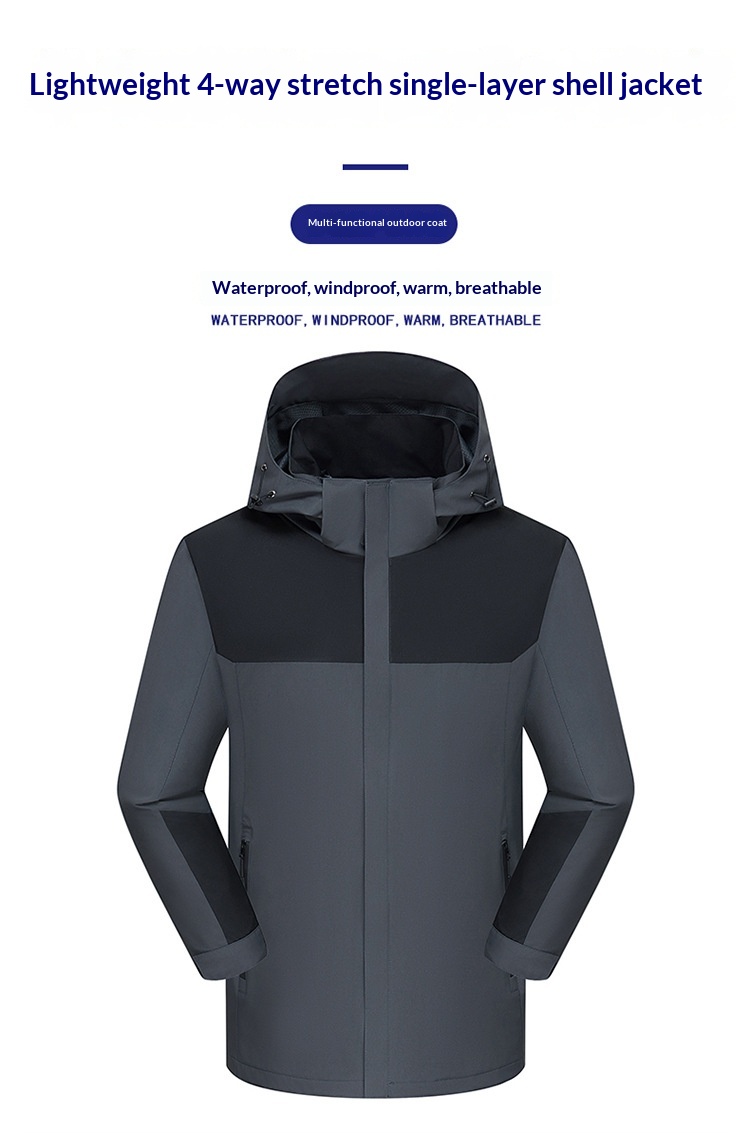 boy Boy Outdoor Jacket Men Spring Autumn Thin Breathable Mesh Lining Group Workwear Corporate Uniform With_voghion.com