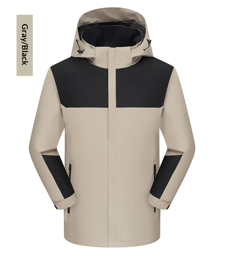 boy Boy Outdoor Jacket Men Spring Autumn Thin Breathable Mesh Lining Group Workwear Corporate Uniform With_voghion.com