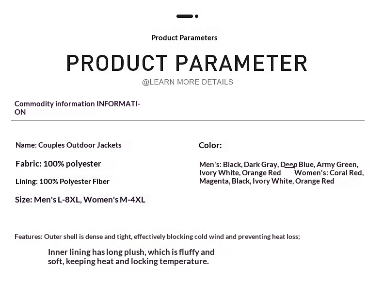 Veste de travail pour couple, printemps-automne, vêtements de sport de plein air, grande taille, fine, pour homme, idéale pour le cyclisme, les voyages et la randonnée._voghion.com