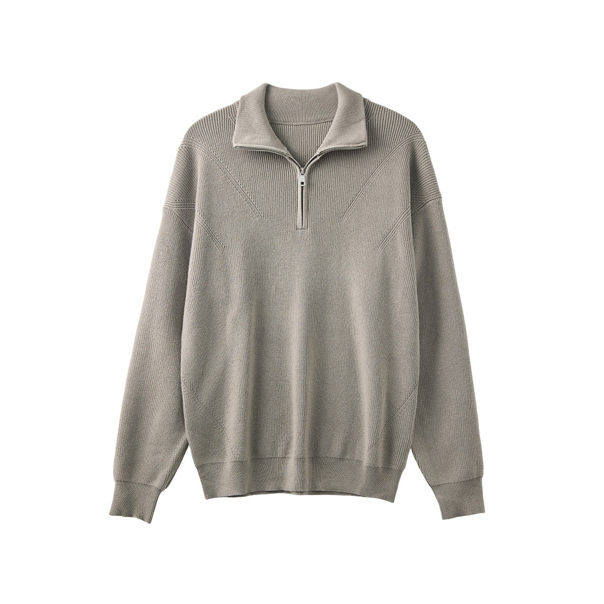 Boy Boy Boy Boy APO Clothing|Coss-Bode Half-Zip Rollkragenpullover für Herren, Herbst/Winter, Old Money Style, locker, lässig, langärmelig_voghion.com