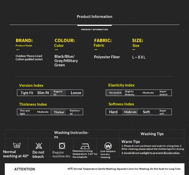 Veste softshell chaude et épaisse doublée polaire pour homme, taille L, idéale pour l'hiver et l'alpinisme._voghion.com