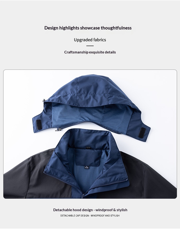 ragazzo Ragazzo Produttore North Face Primavera e Autunno Sottile Esterno Monostrato Coppia Uomo Antivento Impermeabile Cappotto Donna_voghion.com