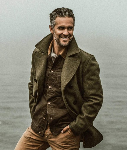 boy In Stock Men's 2023 Dragon And Phoenix Coat Autumn Winter Woolen Material Foreign Trade Thickened Long Double-Breasted_voghion.com