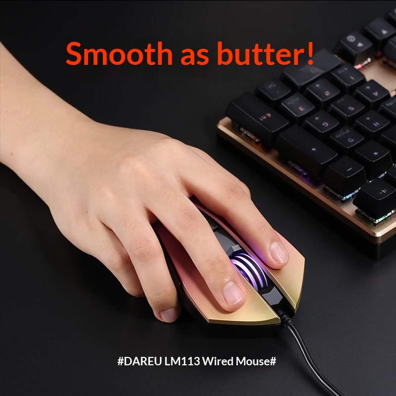 Digitex Digitex Dareu LM113 Kablolu Oyun Faresi Esports, USB Arayüzü, İnternet Kafeler, Dizüstü Bilgisayarlar ve Ofis Kullanımı İçin Uygun_voghion.com