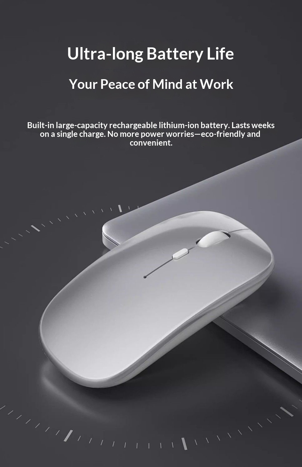 Digitex Digitex Silent Wireless Charging For Women Bluetooth Universal Laptop Desktop Computer Gaming Dual Mode Office Mouse_voghion.com