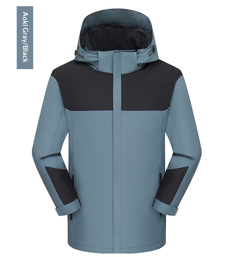 boy Boy Outdoor Jacket Men Spring Autumn Thin Breathable Mesh Lining Group Workwear Corporate Uniform With_voghion.com