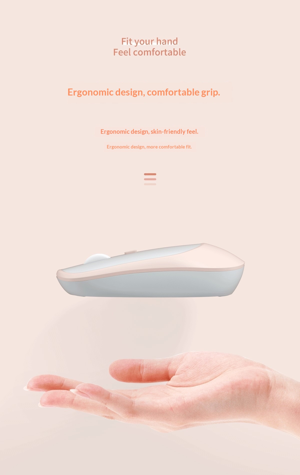 Digitex Digitex 2.4G Wireless Charging Dual-Mode Bluetooth Mini Portable Office Silent Mouse Universal For Mobile Phone And Tablet_voghion.com