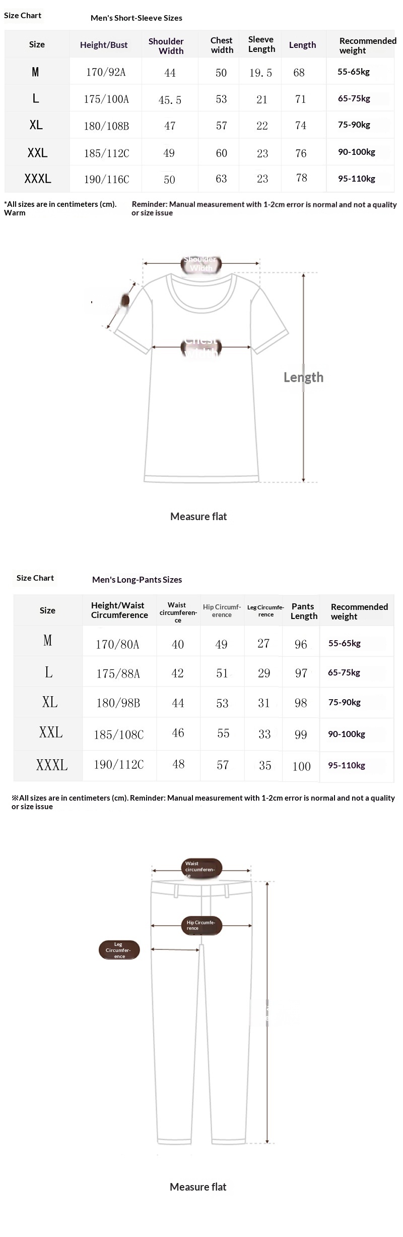 Modal Pajamas Men's Short Sleeve T-Shirt Thin Loose Long Pants Summer Wearable Sports Homewear Set_voghion.com