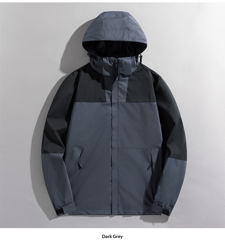 ragazzo Ragazzo Produttore North Face Primavera e Autunno Sottile Esterno Monostrato Coppia Uomo Antivento Impermeabile Cappotto Donna_voghion.com