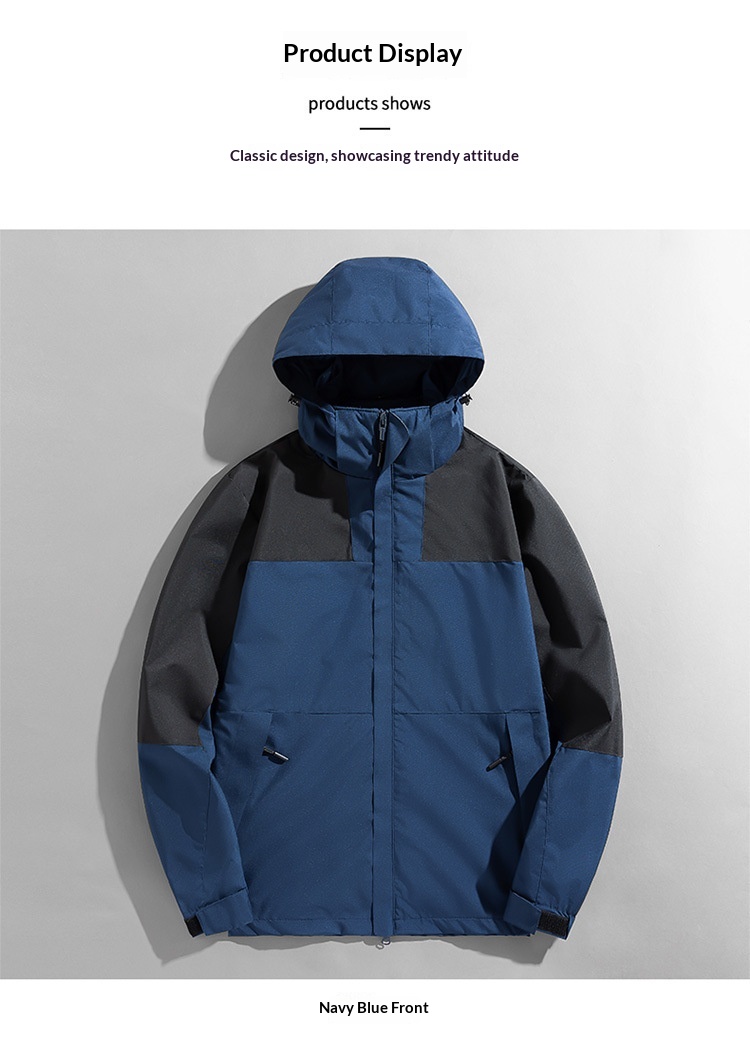 ragazzo Ragazzo Produttore North Face Primavera e Autunno Sottile Esterno Monostrato Coppia Uomo Antivento Impermeabile Cappotto Donna_voghion.com