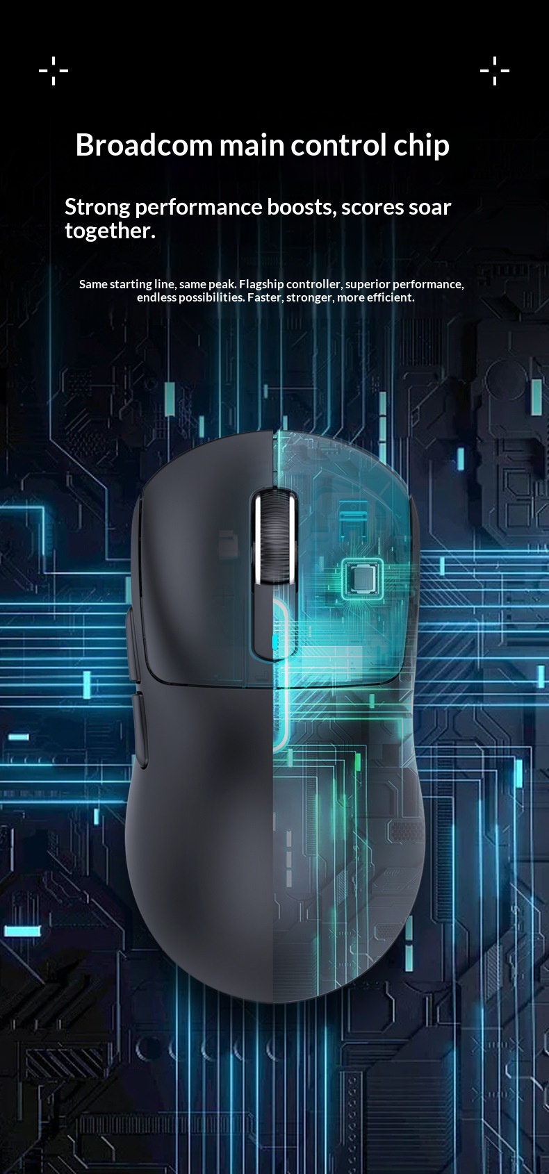 Digitex Digitex Attack Shark X3PRO Lightweight PAW3395 E-Sports Gaming Three-Mode 4K Wireless 8K Computer Mouse_voghion.com