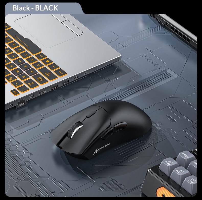Digitex Digitex Attack Shark R1 Lightweight PAW3311 E-sports Gaming Three-mode Bluetooth Wireless Laptop Mouse_voghion.com