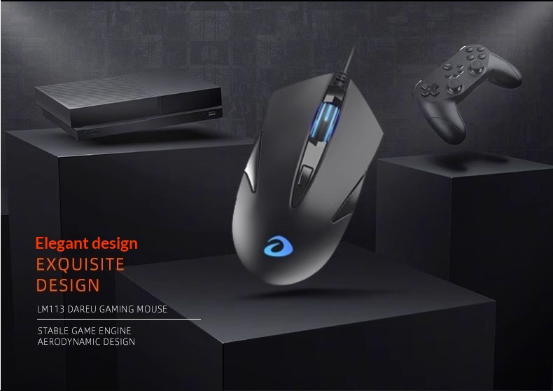 Digitex Digitex Dareu LM113 Kablolu Oyun Faresi Esports, USB Arayüzü, İnternet Kafeler, Dizüstü Bilgisayarlar ve Ofis Kullanımı İçin Uygun_voghion.com