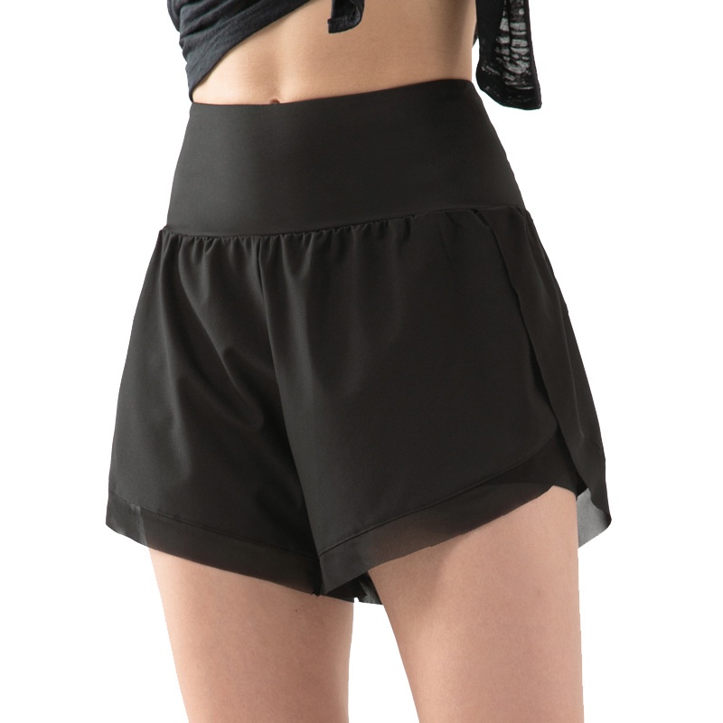 Ningbo Big Tree Anti-Exposure Sports Shorts For Women, Summer Loose Running Fitness Pants, Casual High-Waist Tummy_voghion.com
