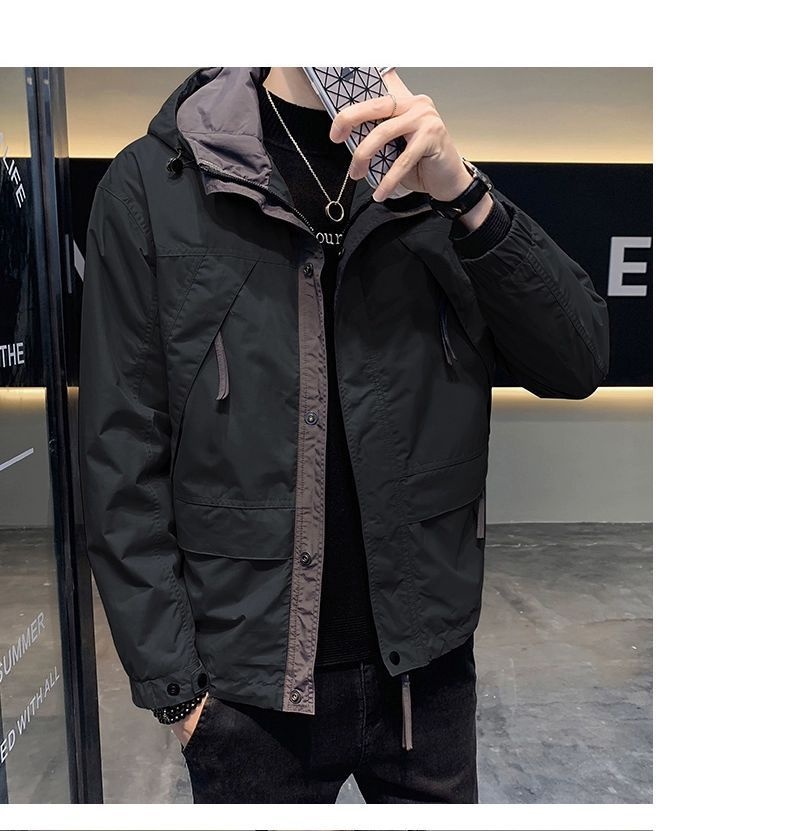 Boy Herrenjacke Frühjahr/Herbst 2025: Trendige Marke mit Kapuze, Windbreaker, Freizeit- und Arbeitskleidung_voghion.com