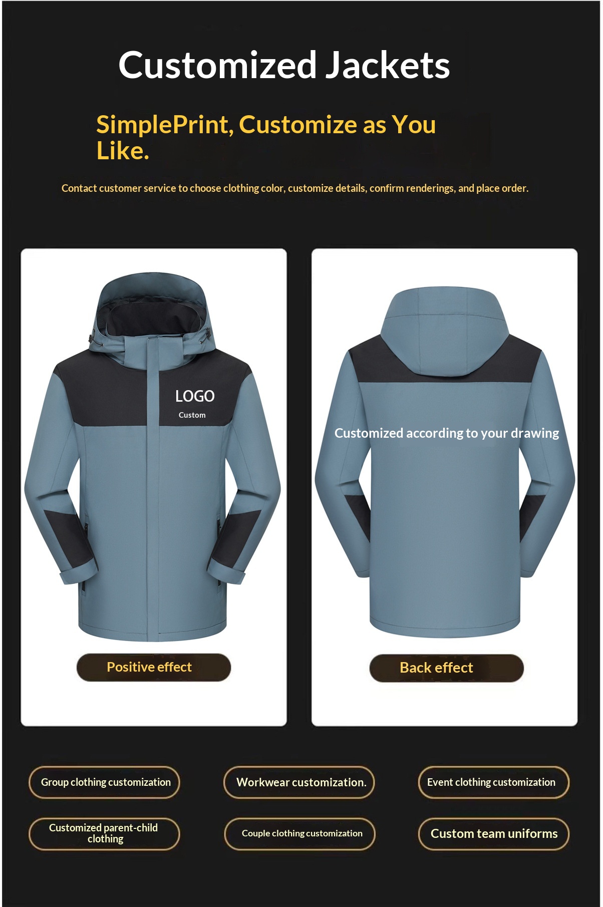 boy Boy Outdoor Jacket Men Spring Autumn Thin Breathable Mesh Lining Group Workwear Corporate Uniform With_voghion.com