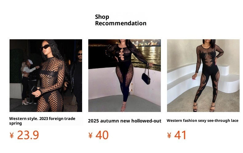 ChicShe ChicShe Robe de soirée noire transparente, sexy et moulante, style européen et américain, ornée de découpes, pour femme_voghion.com