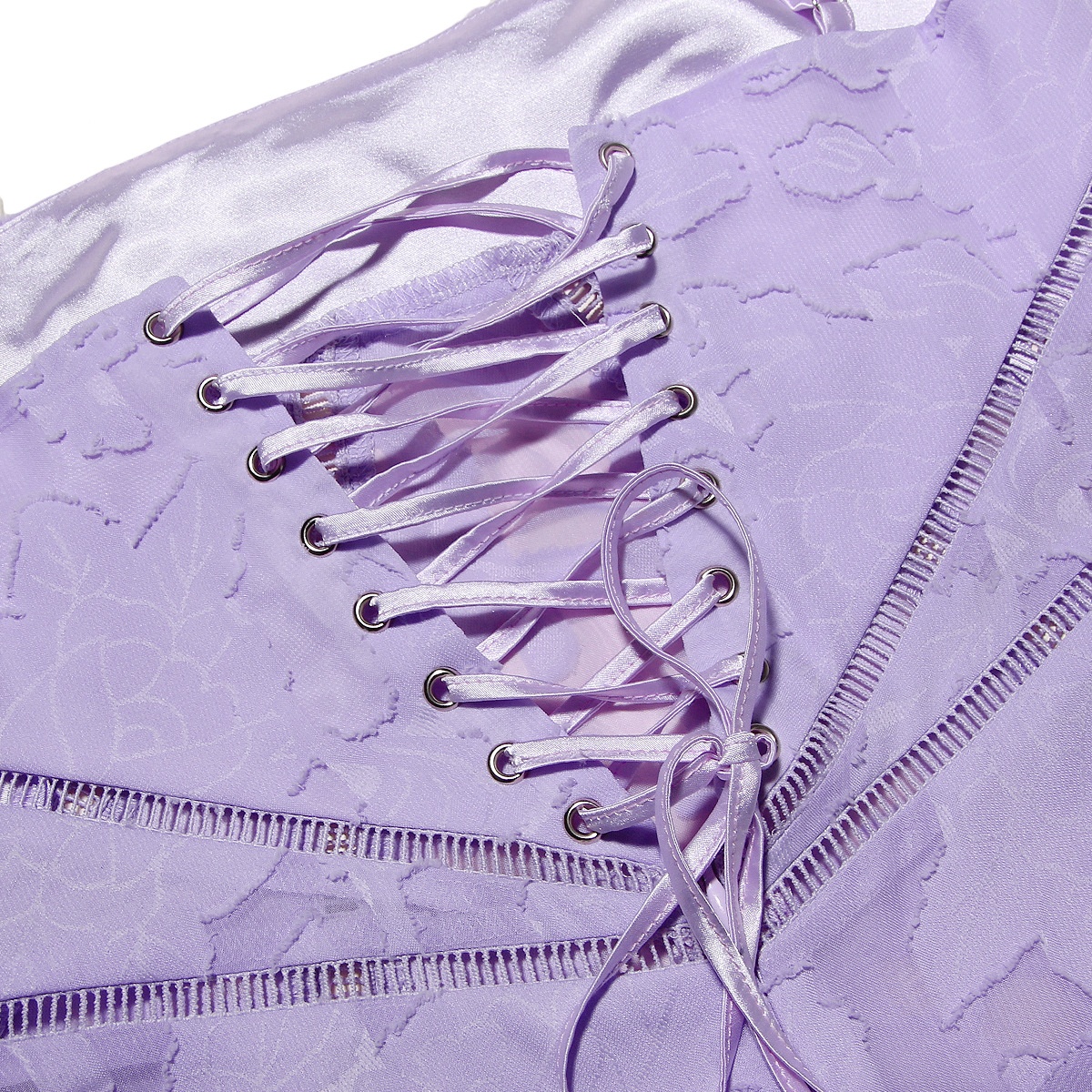 ChicShe ChicShe Europees en Amerikaans Nieuwe Hot Girl Outfit Sexy Kant Doorschijnende Bandjes Lange Slanke Pure Desire Jurk High-end Avondjurk_voghion.com