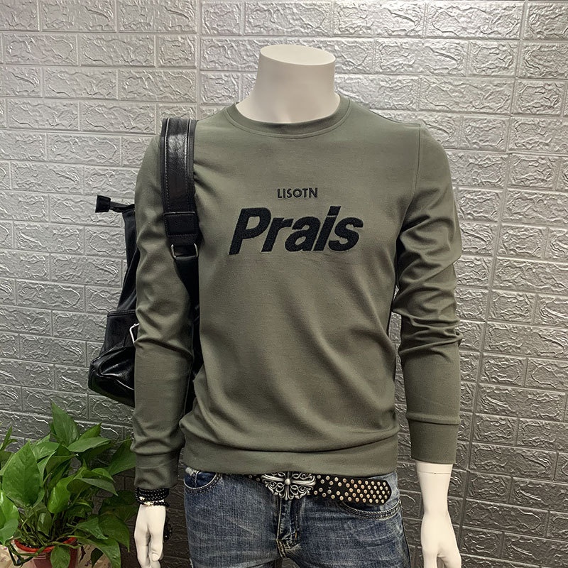 Felpa casual da uomo alla moda, nuova, versatile, da ragazzo, autunno, tendenza giovanile, ampia, manica lunga, giacca alla moda_voghion.com