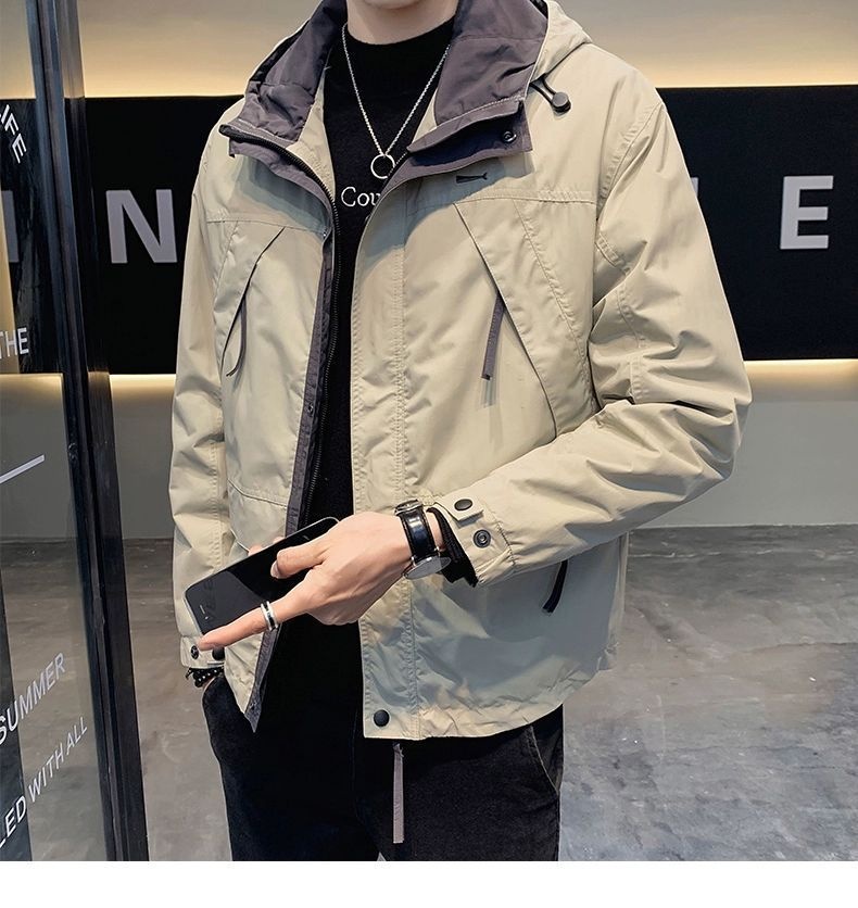 Boy Herrenjacke Frühjahr/Herbst 2025: Trendige Marke mit Kapuze, Windbreaker, Freizeit- und Arbeitskleidung_voghion.com