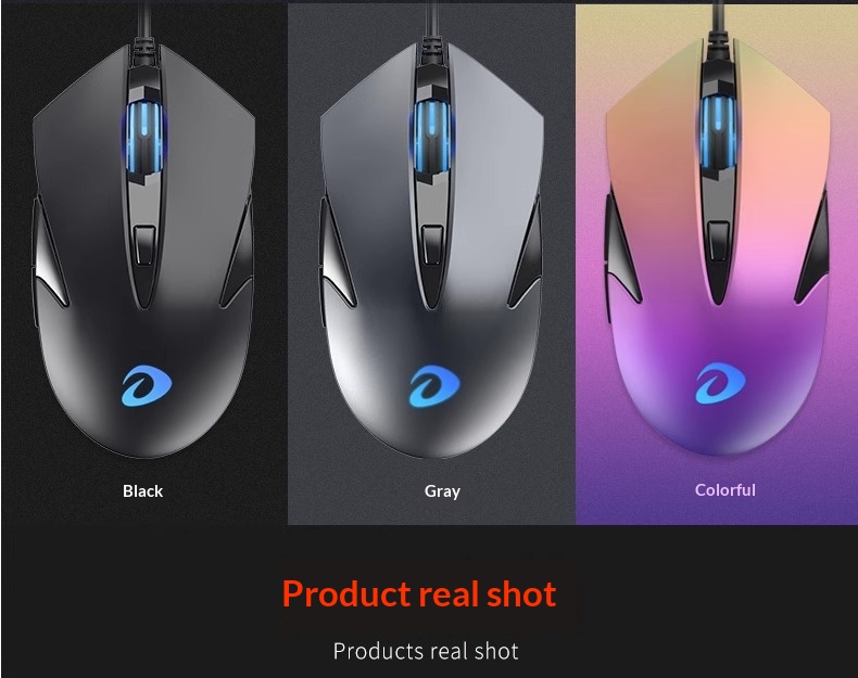 Digitex Digitex Dareu LM113 Kablolu Oyun Faresi Esports, USB Arayüzü, İnternet Kafeler, Dizüstü Bilgisayarlar ve Ofis Kullanımı İçin Uygun_voghion.com