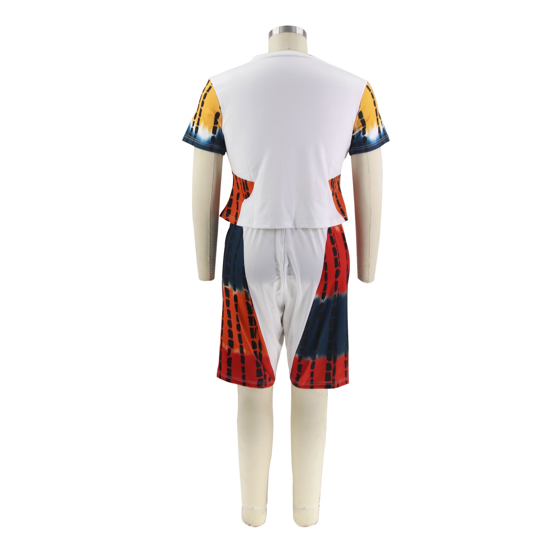 ChicShe TK027 Ensemble pantalon et pantalon de sport imprimé décontracté, grandes tailles, deux pièces, collection européenne et américaine à succès_voghion.com