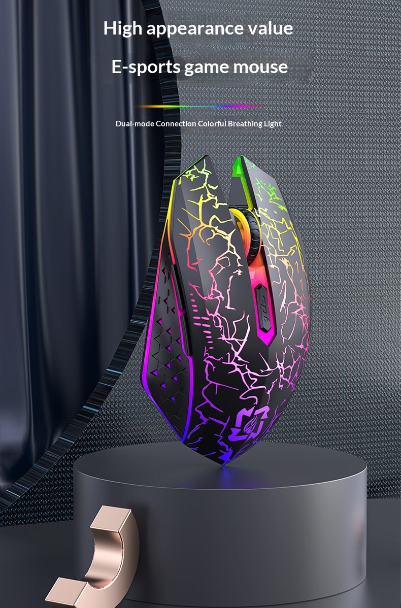 Digitex Digitex Wirlss Mous Charging Modl Silnt Blutooth 2.4g Offic Luminous Gaming E-sports Laptop Accssoris In Stock_voghion.com