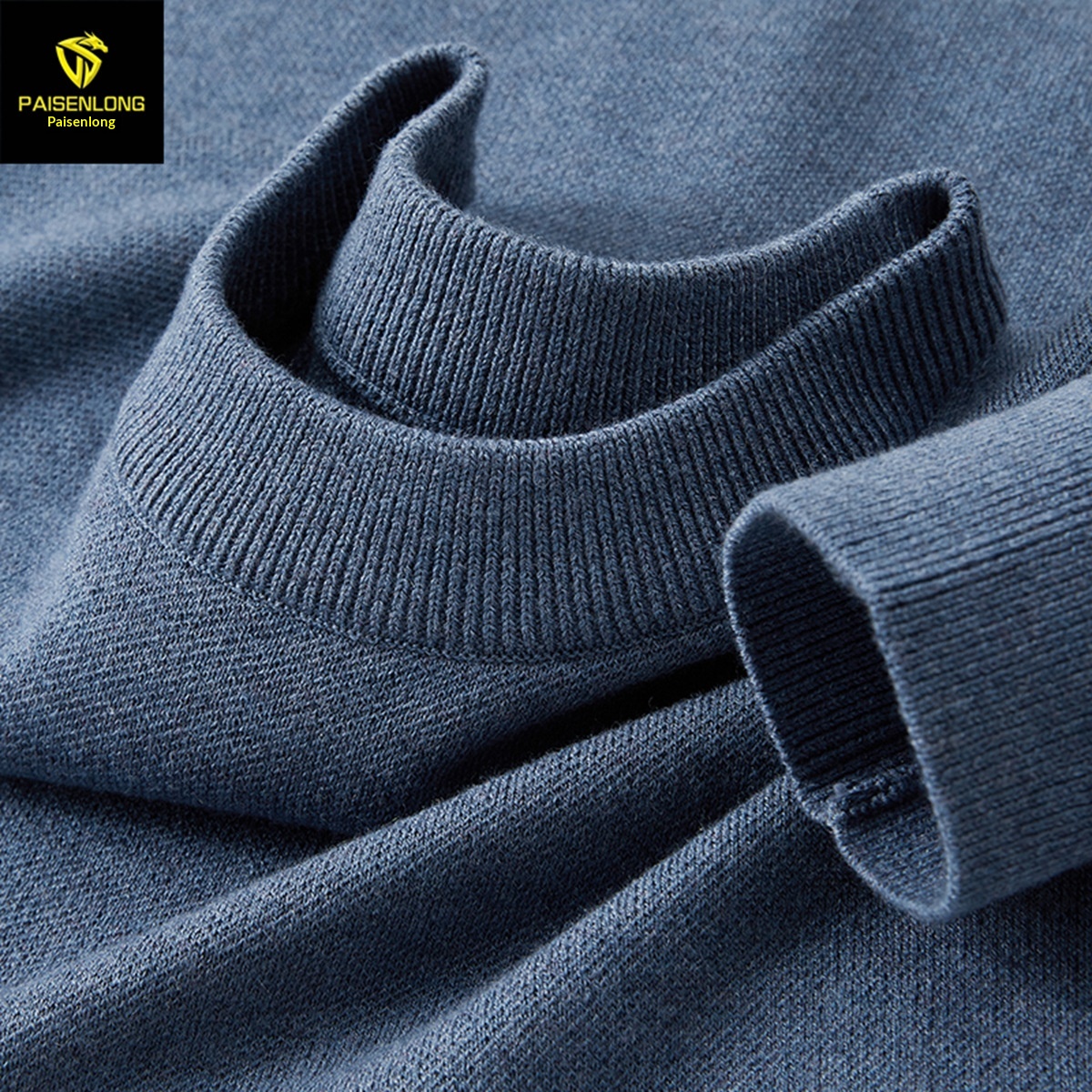 boy Boy Boy Boy Boy Parson Dragon Autumn Winter Round Neck Pullover Thickened Warm Versatile Men's Wool Sweater Slim Fit Base Layer_voghion.com