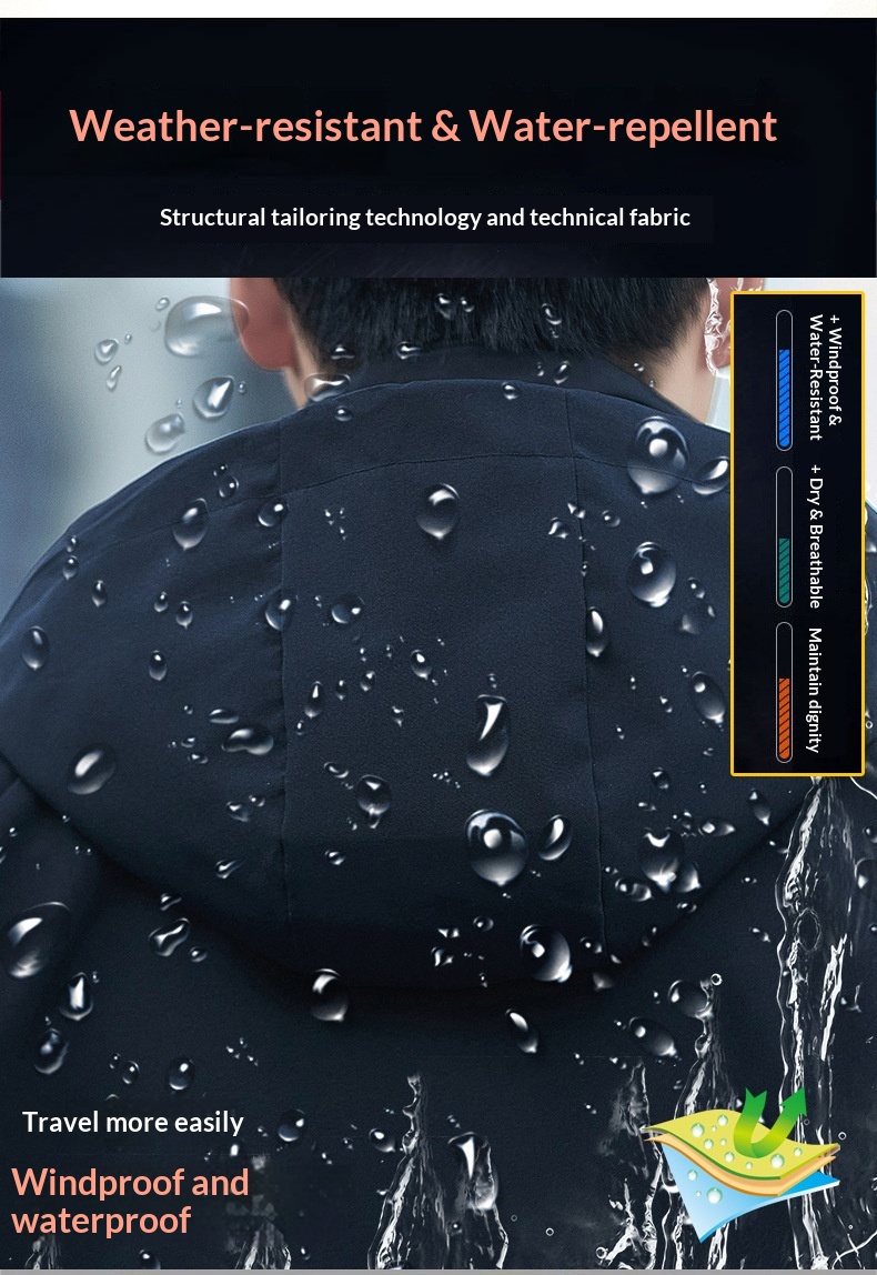 Giacca da ragazzo Primavera Autunno 2024 Nuovo stile Trendy Brand Giacca a vento da uomo alla moda casual con cappuccio Abbigliamento da lavoro_voghion.com