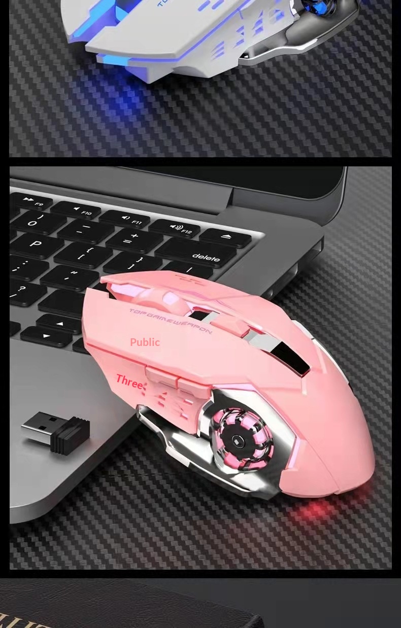 Mouse wireless Digitex Hot Wheels, silenzioso, con suono e rumore, per giochi e-sport, ricaricabile, luminoso, per ufficio, direttamente dalla fabbrica_voghion.com