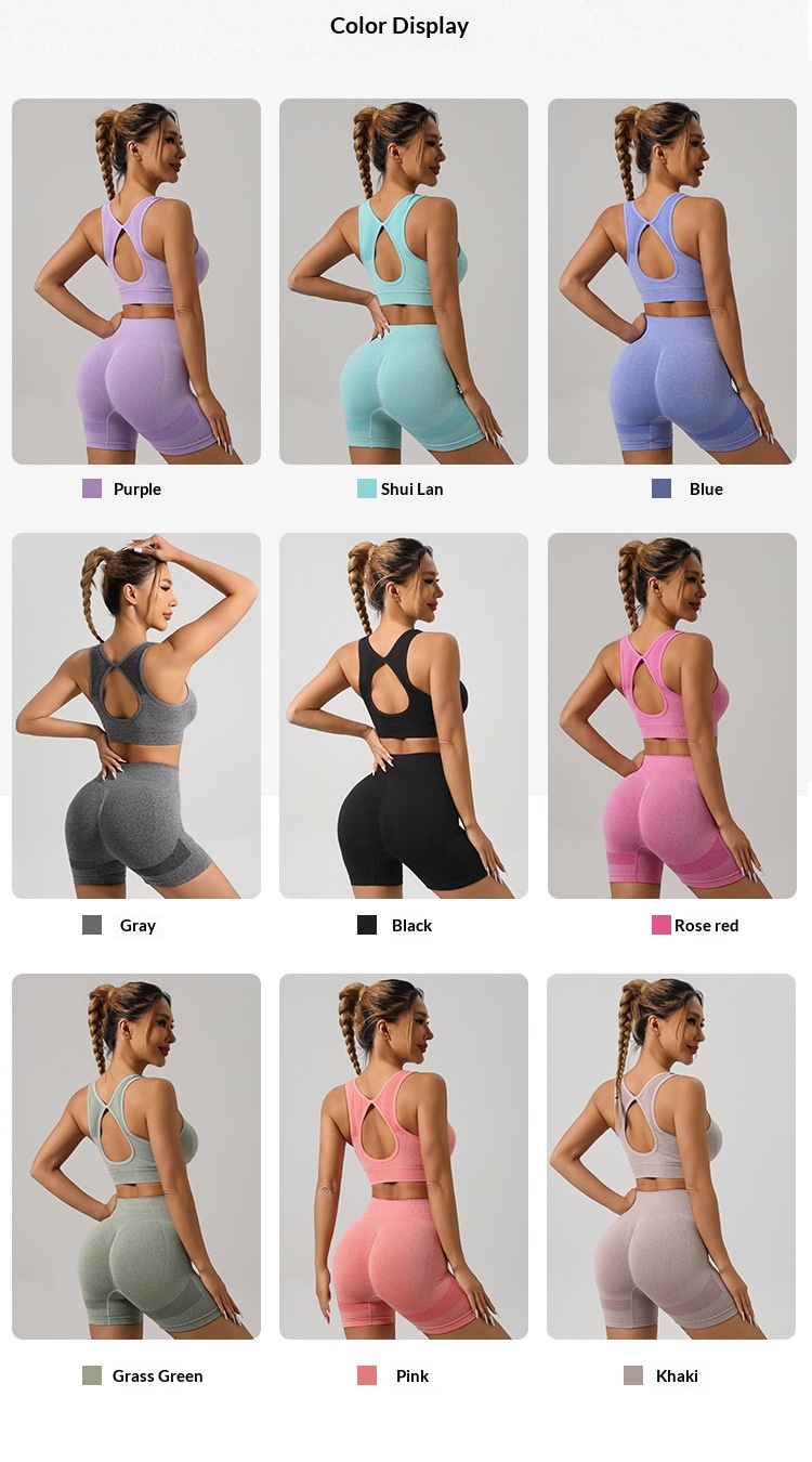 ChicShe Strickoutfit-Set im europäischen und amerikanischen Stil, Großhandel, Sportweste, Unterwäsche, High Waist, lange Hose, Pfirsichfarben, Fitness_voghion.com