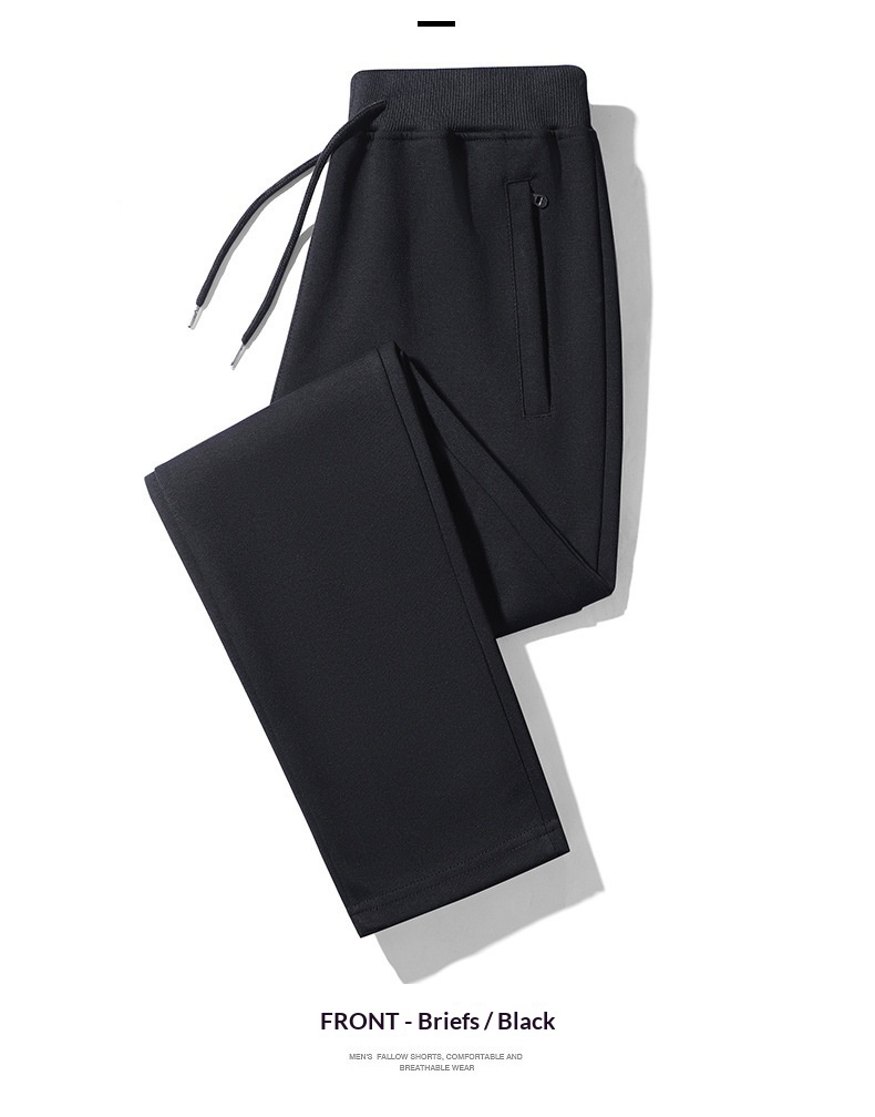 Pantaloni lunghi da jogging da uomo, larghi e dritti, in puro cotone, casual, taglie forti, primavera estate, nuovi_voghion.com