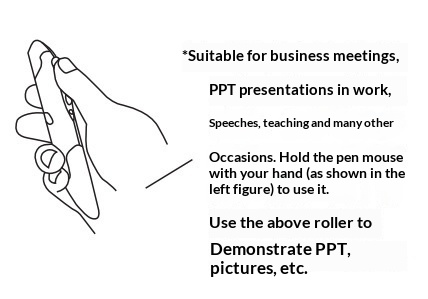 Digitex 2,4-GHz-Funkstift, personalisierter, kreativer, vertikaler Stift in Stiftform, Computer-Stylus-Maus, Geschenk, Fabrikpreis_voghion.com