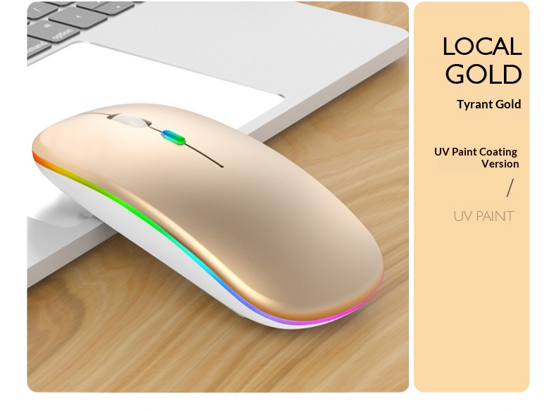 Digitex Digitex Mouse luminoso a tre modalità per ufficio domestico Bluetooth per laptop wireless ricaricabile transfrontaliero all'ingrosso_voghion.com