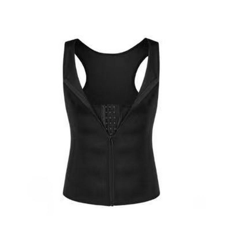 ChicShe New European And American Style Men's Sauna Suit Waist Slimming Sports Vest Cross-Border Shapewear Neoprene Bodysuit_voghion.com