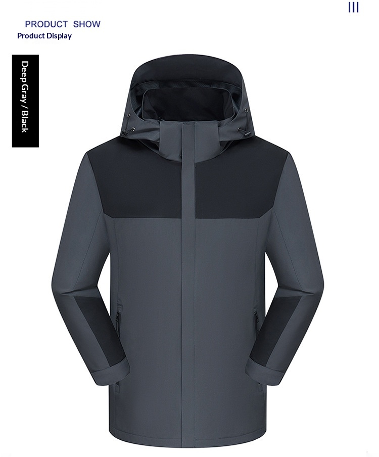 boy Boy Outdoor Jacket Men Spring Autumn Thin Breathable Mesh Lining Group Workwear Corporate Uniform With_voghion.com