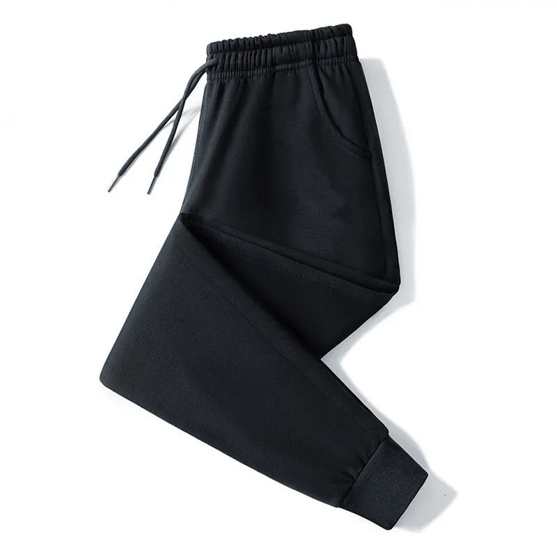 Pantaloni da jogging da uomo lunghi, larghi, a tinta unita, a nove punti, casual, autunnali, taglie grandi, estivi, sportivi, ad asciugatura rapida_voghion.com