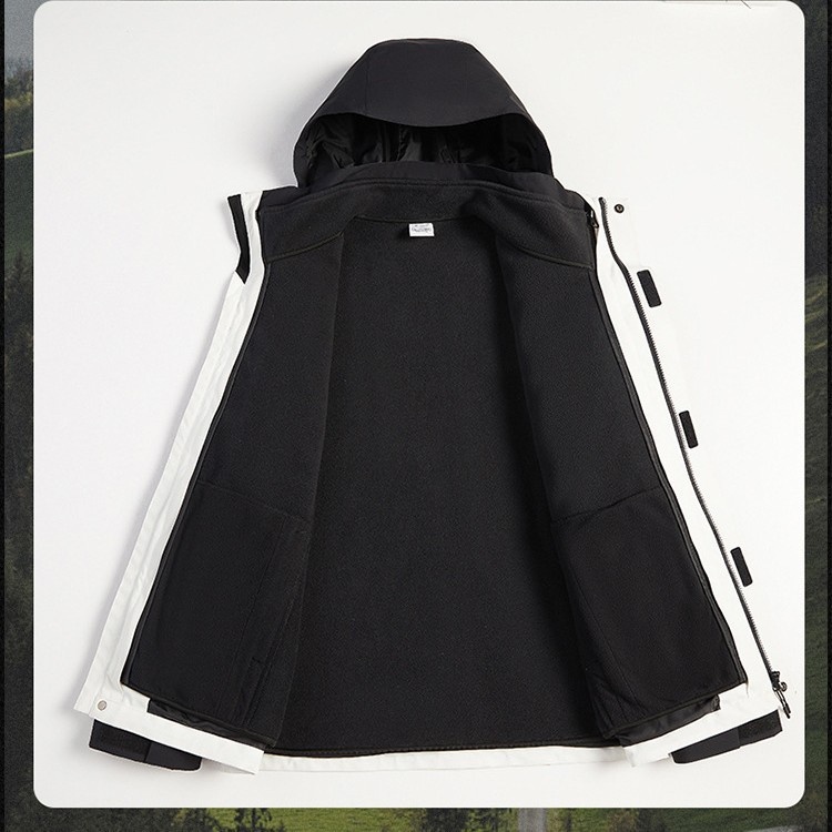 boy Boy 3-in-1 Jacket For Men And Women Winter Two-Piece Set Detachable Windproof Waterproof Warm Thickened Ski Workwear_voghion.com