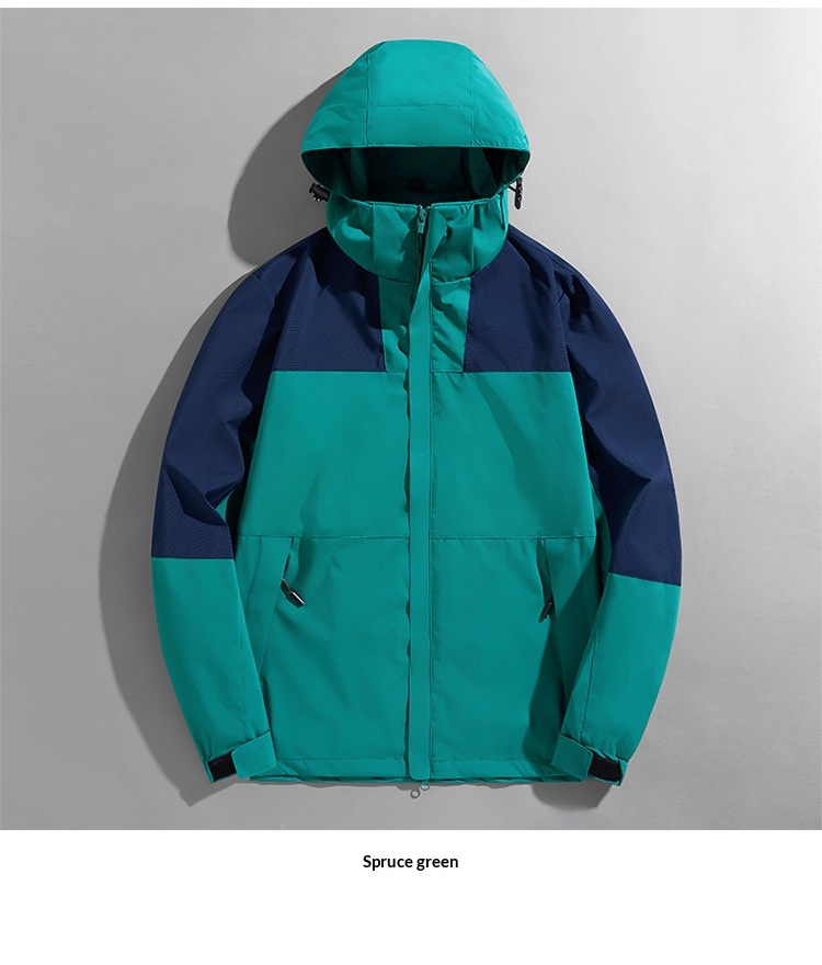ragazzo Ragazzo Produttore North Face Primavera e Autunno Sottile Esterno Monostrato Coppia Uomo Antivento Impermeabile Cappotto Donna_voghion.com