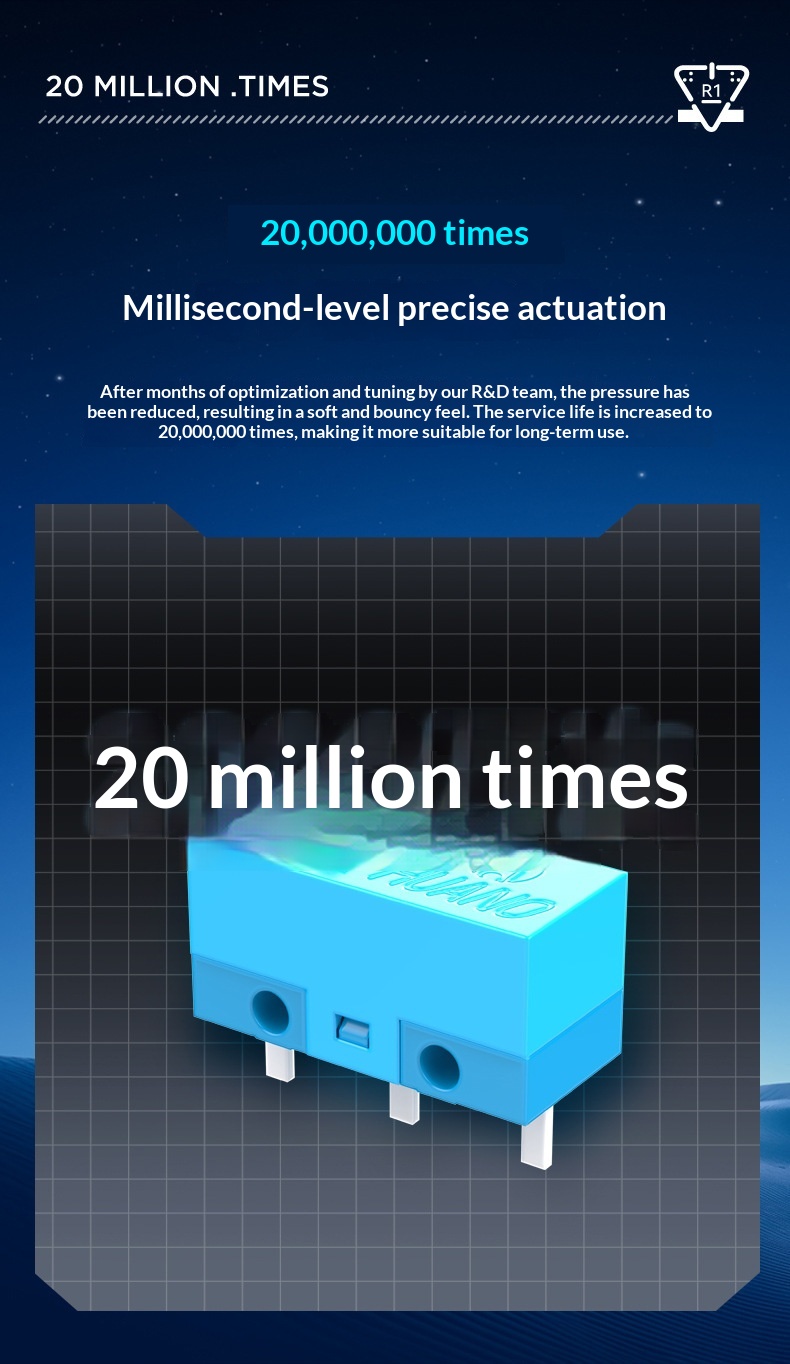 Digitex Digitex Attack Shark R1 Lightweight PAW3311 E-sports Gaming Three-mode Bluetooth Wireless Laptop Mouse_voghion.com