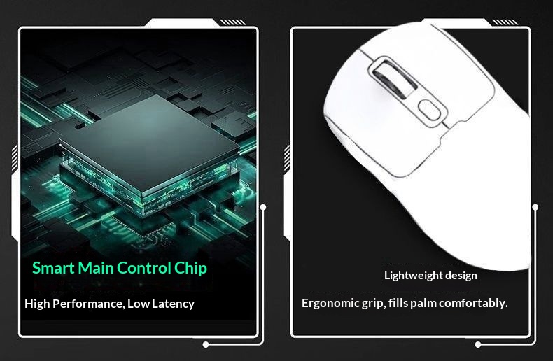 Digitex Digitex 2.4G Dual-Mode Wireless Mouse Business Office Use, Preferred For Financial Operations, Portable Rechargeable, Factory_voghion.com