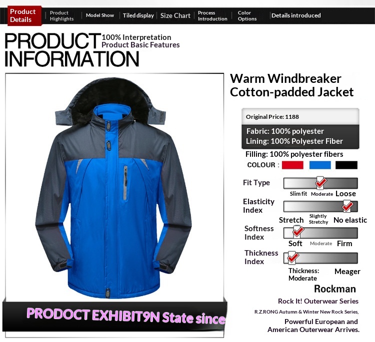 Wasserdichte Jungenjacke mit Fleecefutter, dick gefüttert, bedruckt, ideal für Winter-Fabrikuniformen, aus Baumwolle, Softshell-Material_voghion.com