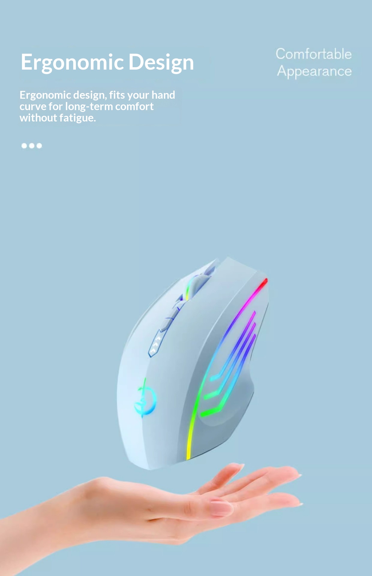 Digitex Digitex Juggernaut Clan 2.4G Bluetooth Mouse With Power Display Type-C Charging Computer Office Wireless Dual Mode_voghion.com