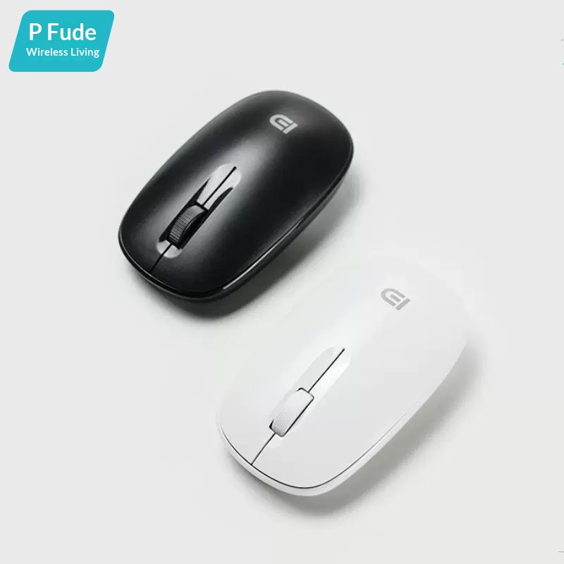 Digitex Digitex Digitex Fude E311 Desktop Computer Laptop Power-saving Portable Office 2.4 Black And White Wireless Mouse_voghion.com