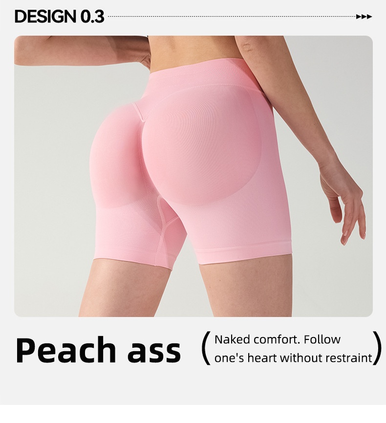 High Elasticity Butt-Lifting Fitness Yoga Peach Butt No Embarrassment Line Pilates Medium Intensity Training Spor_voghion.com