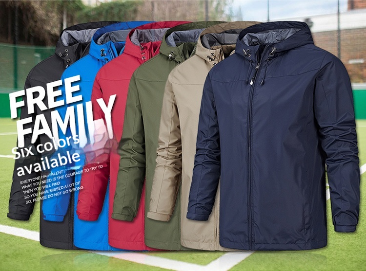 Veste homme/femme coupe-vent imperméable quatre saisons pour la randonnée, printemps/automne, une seule couche_voghion.com